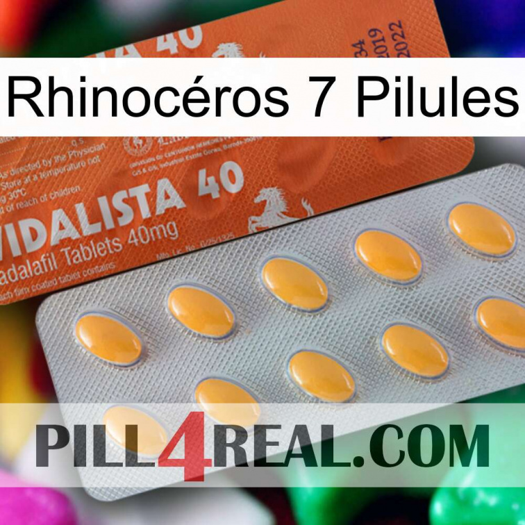 Rhinocéros 7 Pilules 43